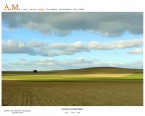 Portfolio page